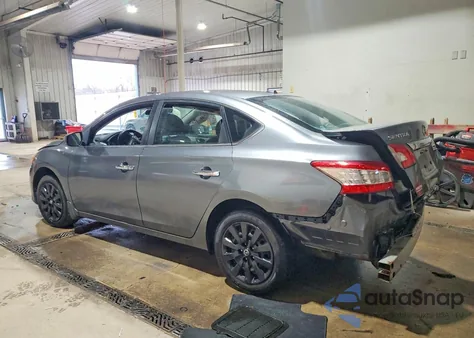 2015 Nissan Sentra S z USA, uszkodzony, nr VIN 3N1AB7AP5FY375855